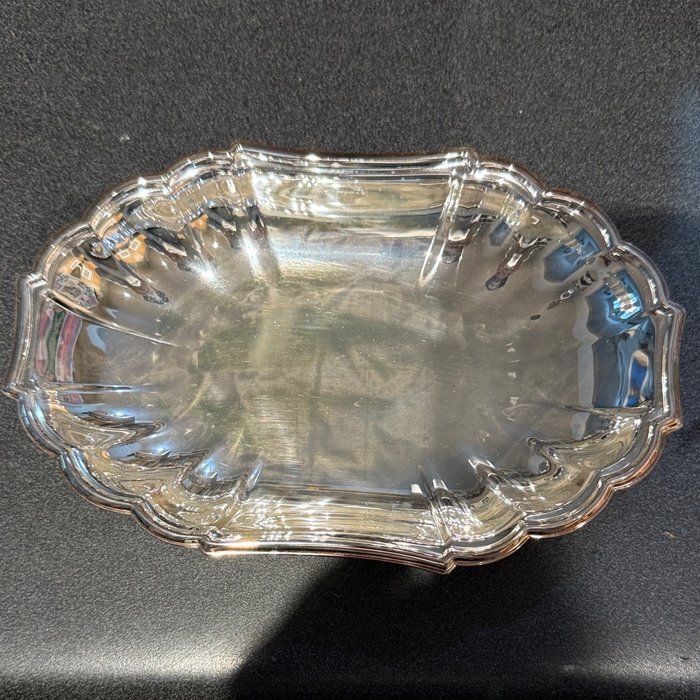 Gorham Silver Heritage Scalloped Dish Set of 4